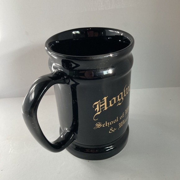 HARRY POTTER Hogwarts Crest Coffee Tea Cup Mug Disney Universal Studios 15 oz - Picture 11 of 16
